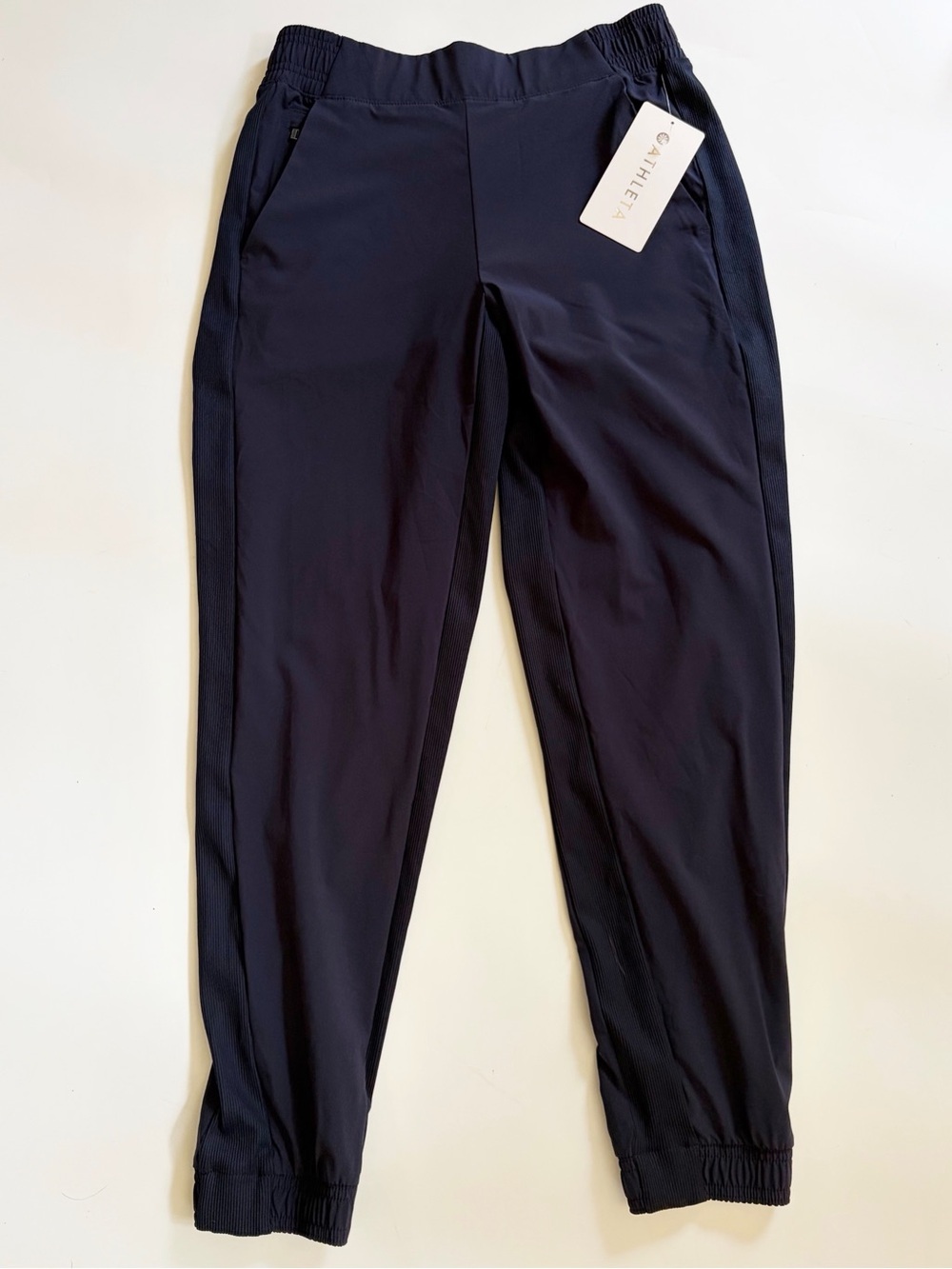 NWT Athleta Brooklyn Jogger Navy Size 4